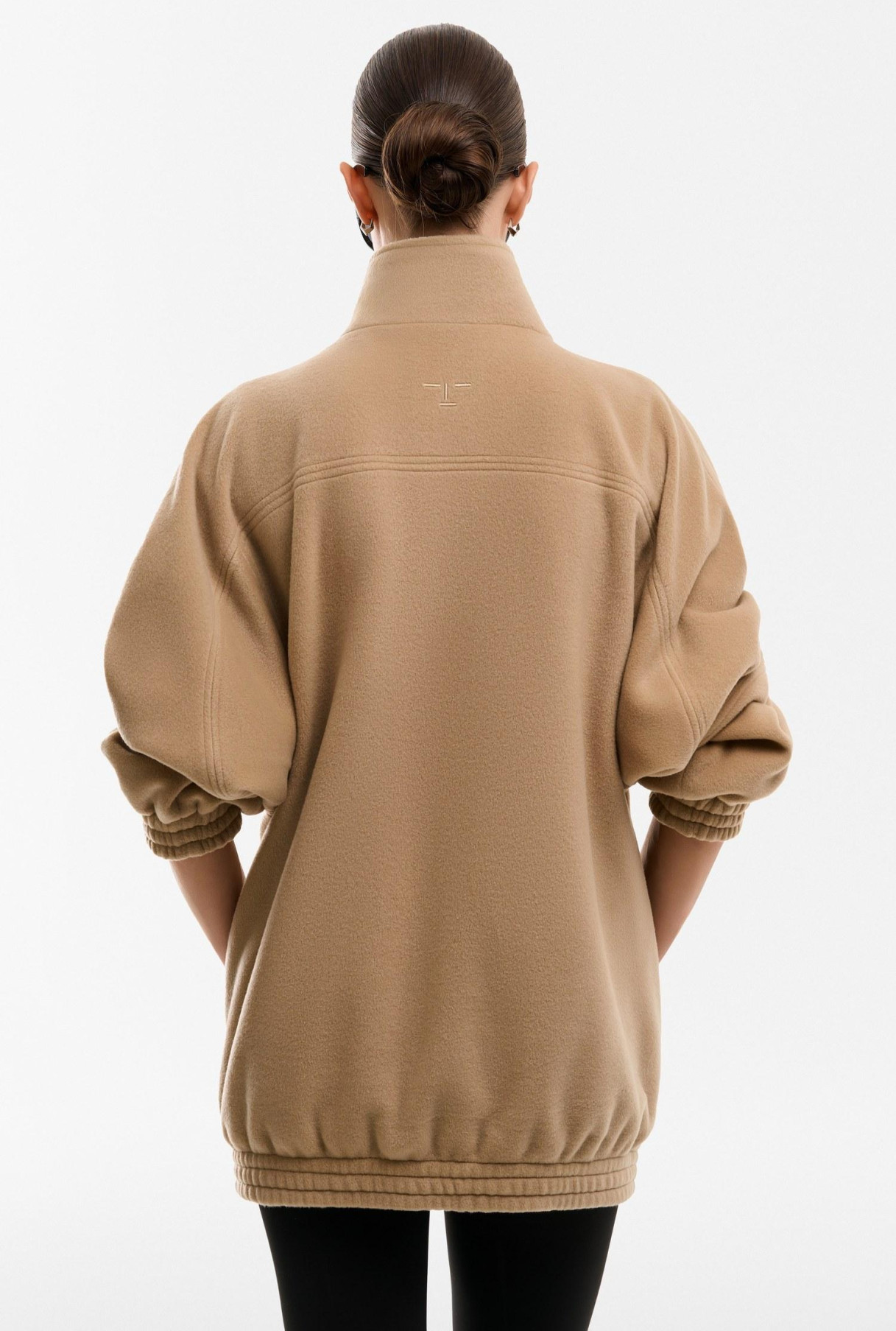 Флісова кофта бежевого кольору розмір One-Size, фото 5